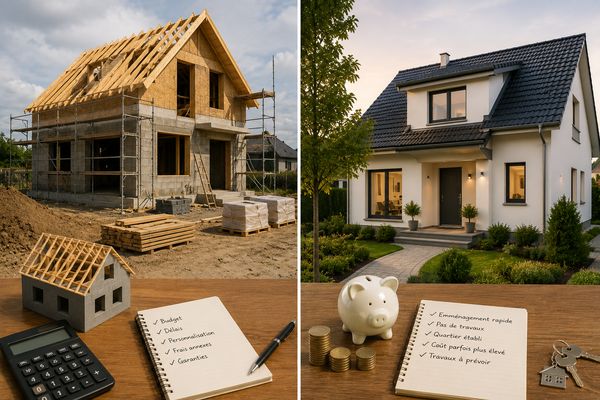 Acheter une maison en construction vs une maison existante