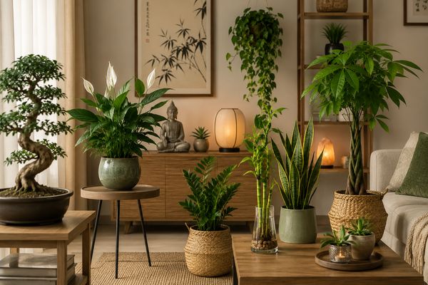 Ajouter des plantes Feng Shui à votre déco d'intérieur