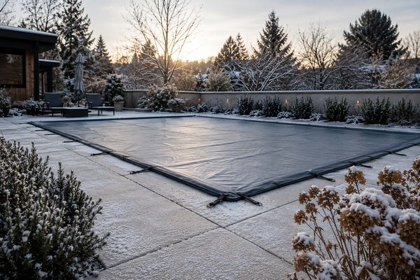 Comment protéger votre piscine en béton en hiver